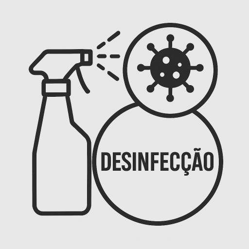 Ícone de desinfecção